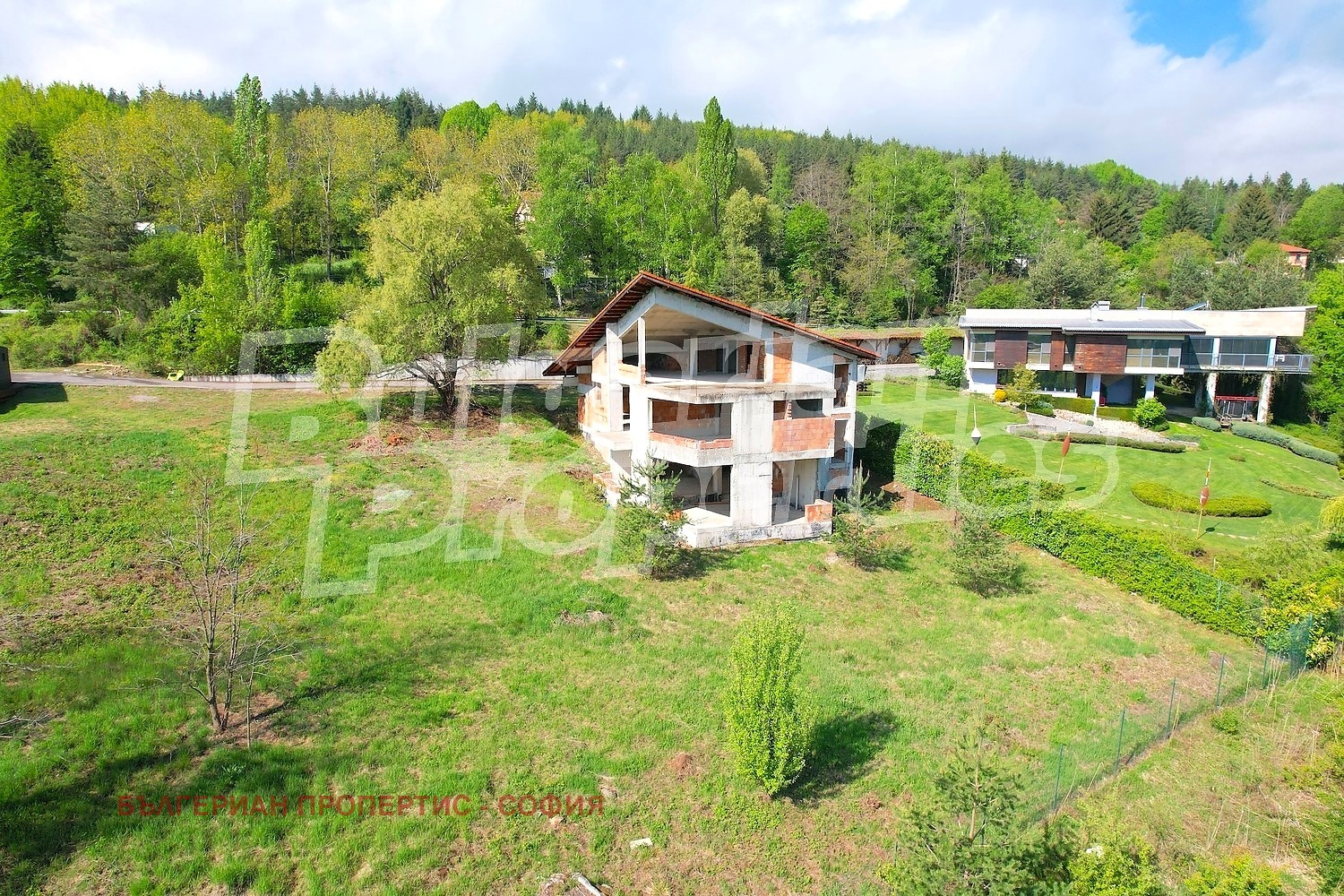 Продава КЪЩА, гр. София, с. Бистрица, снимка 3 - Къщи - 56716063