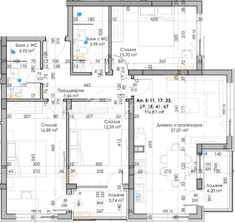 Продава 4-СТАЕН, гр. Пловдив, Южен, снимка 5 - Aпартаменти - 48010875