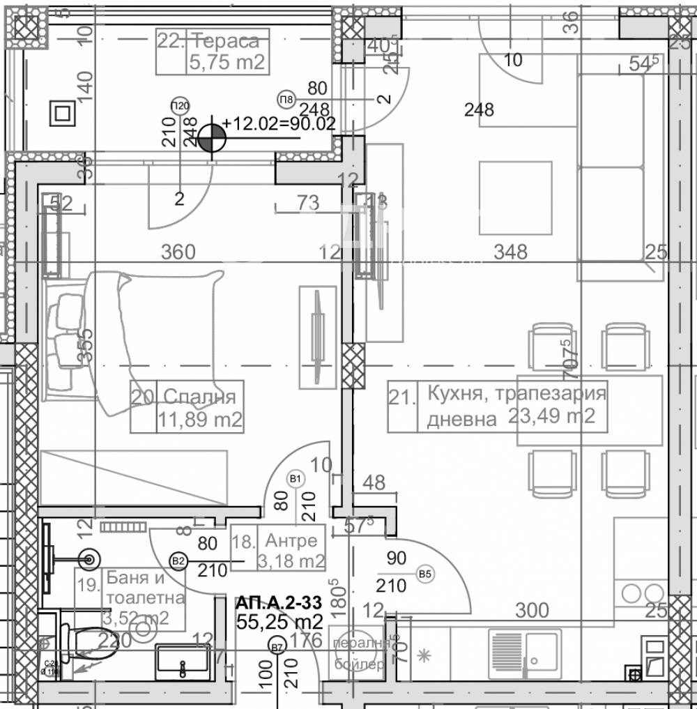 Продава 2-СТАЕН, гр. Варна, к.к. Слънчев ден, снимка 2 - Апартаменти - 55883835