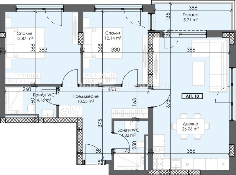 Продава 3-СТАЕН, гр. Пловдив, Тракия, снимка 2 - Aпартаменти - 48233033