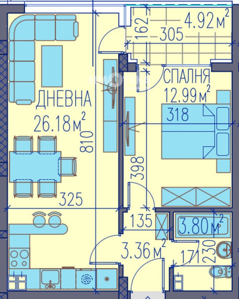 Продава 2-СТАЕН, гр. Пловдив, Център, снимка 4 - Aпартаменти - 47529236