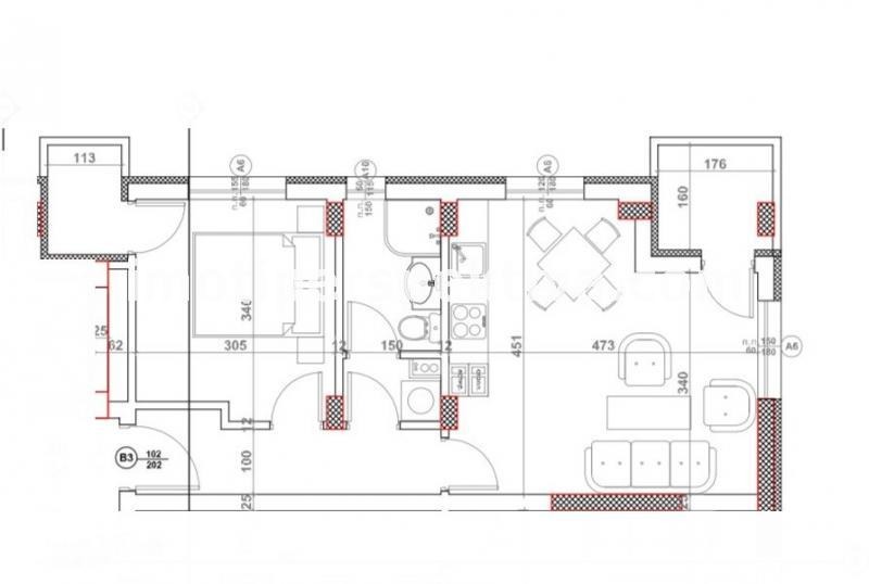 Till salu  1 sovrum Plovdiv , Kjutjuk Parij , 66 kvm | 89615356