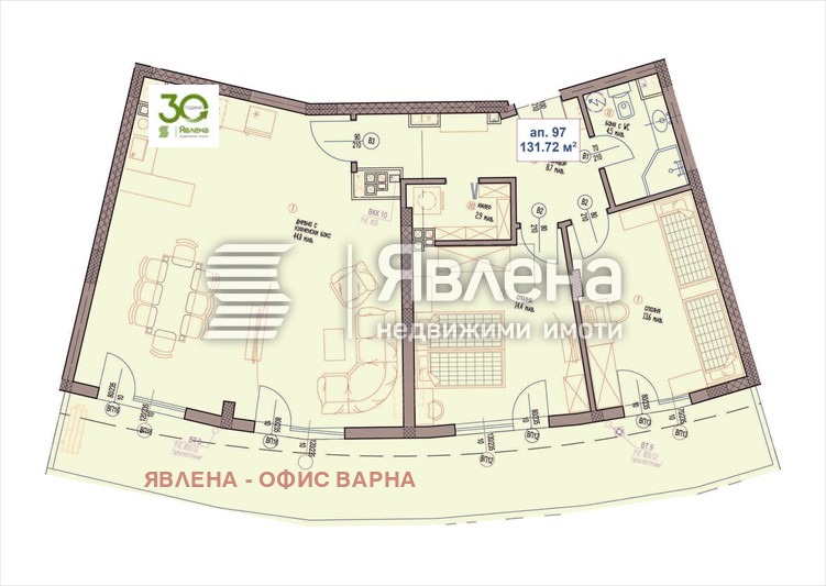 Продава 3-СТАЕН, гр. Варна, Чайка, снимка 1 - Aпартаменти - 47551782