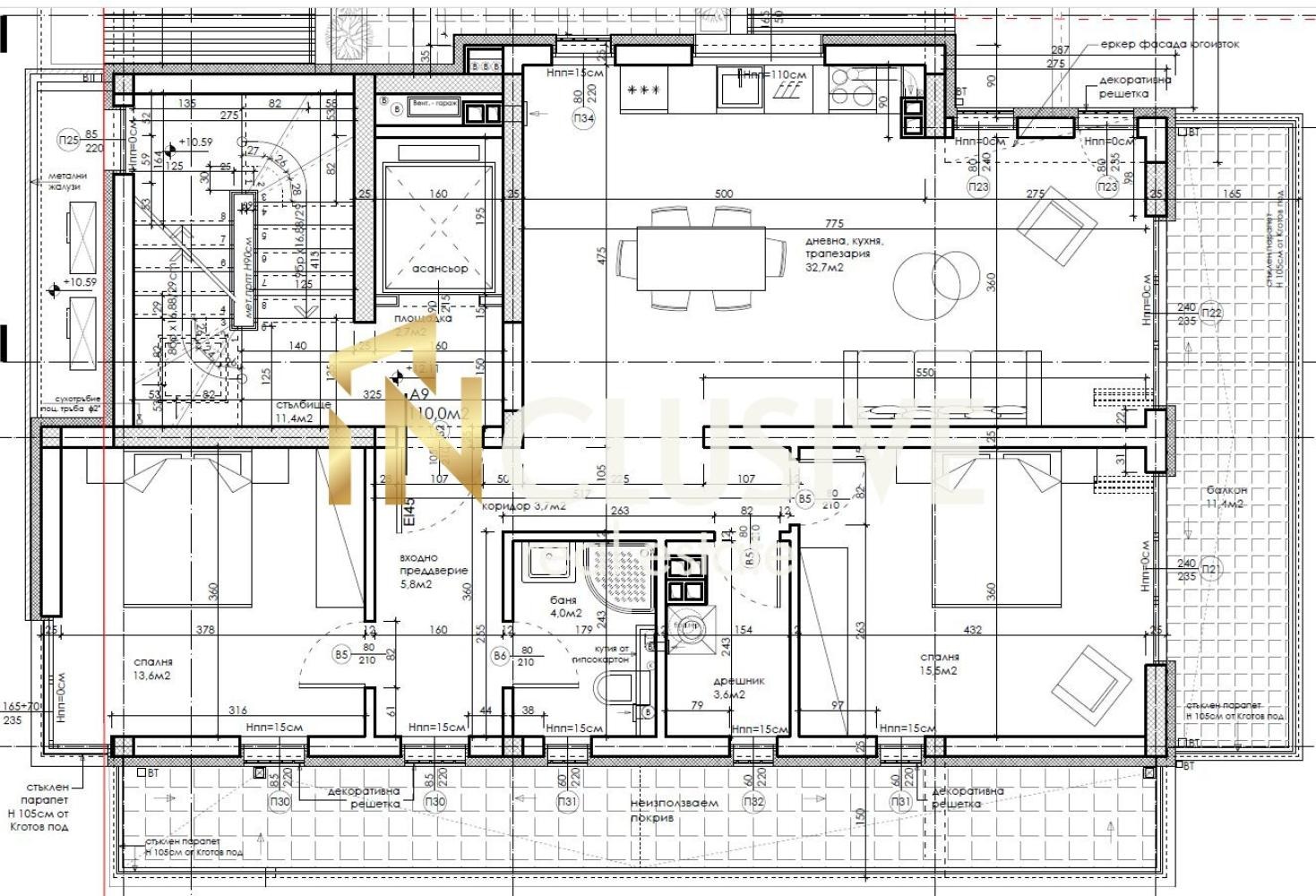 Продава МЕЗОНЕТ, гр. Варна, Център, снимка 6 - Апартаменти - 54130820