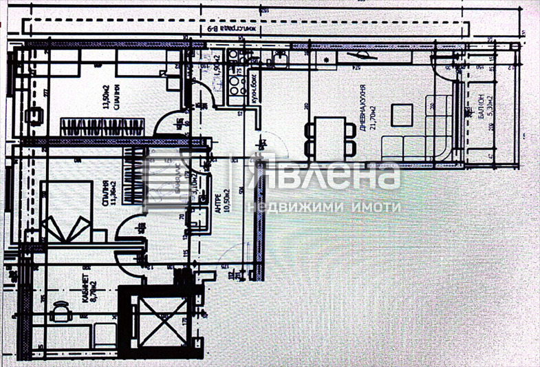 Продава  4-стаен град Пловдив , Тракия , 105 кв.м | 88807872