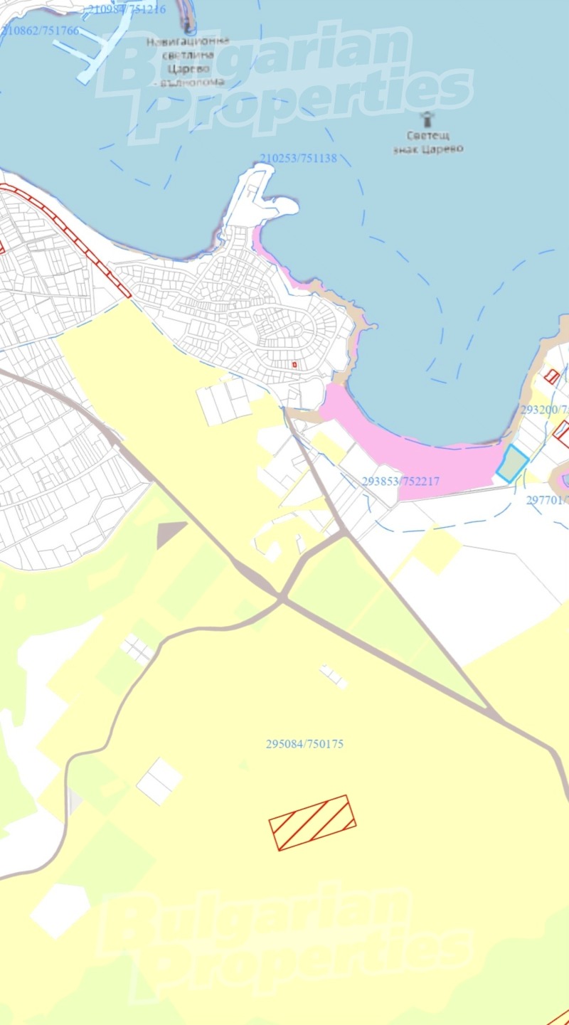 Продава ПАРЦЕЛ, гр. Царево, област Бургас, снимка 6 - Парцели - 52983573