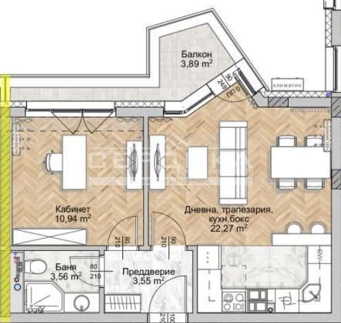 Продава 2-СТАЕН, гр. София, Люлин 9, снимка 3 - Апартаменти - 52550169