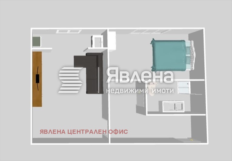 Продава 2-СТАЕН, гр. София, Хаджи Димитър, снимка 12 - Апартаменти - 56135237