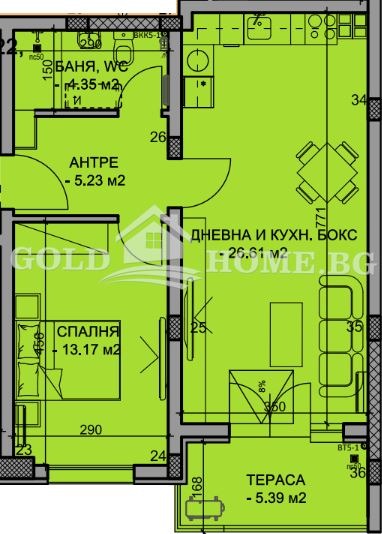 Продава 2-СТАЕН, гр. Пловдив, Южен, снимка 4 - Апартаменти - 56389593