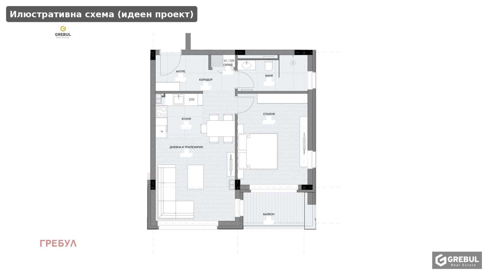 Продава 2-СТАЕН, гр. София, Овча купел, снимка 2 - Апартаменти - 56353931
