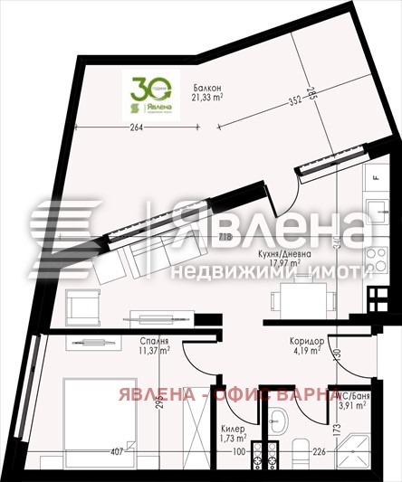 Продава 2-СТАЕН, гр. Варна, Възраждане 4, снимка 2 - Aпартаменти - 47540393