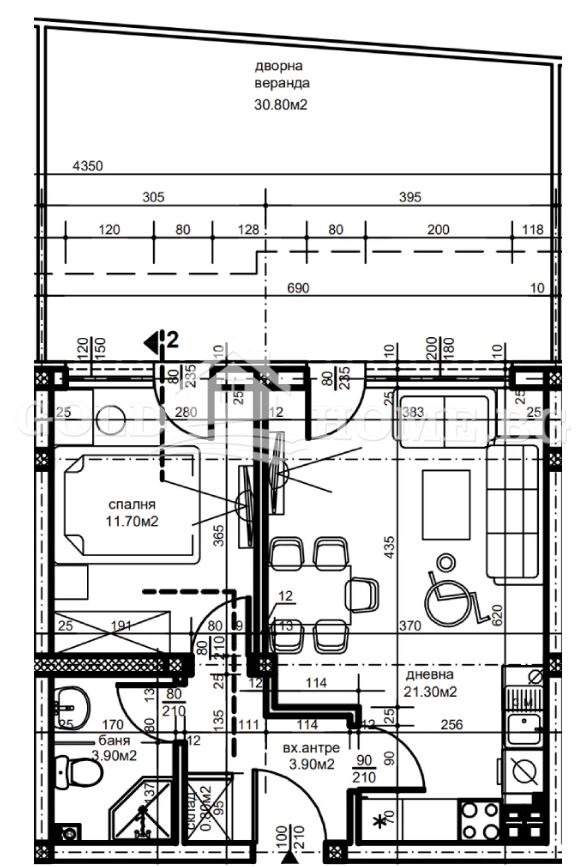Продава 2-СТАЕН, гр. Пловдив, Остромила, снимка 2 - Апартаменти - 52709095