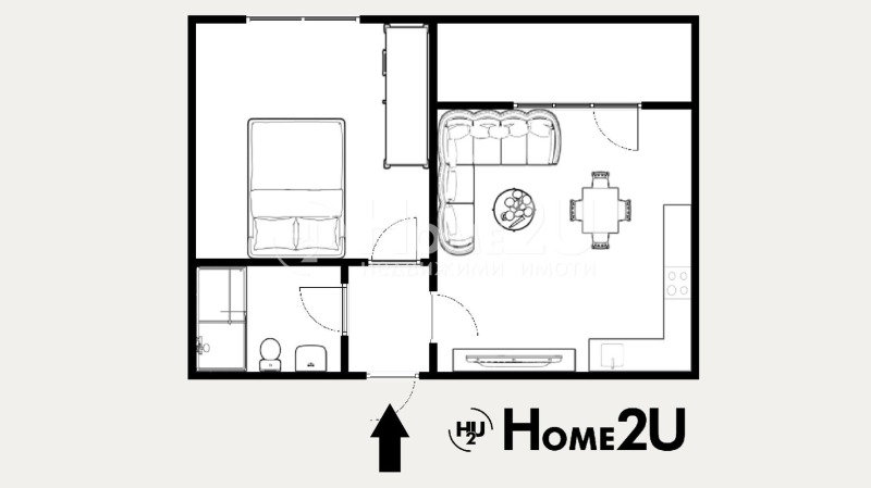Продава  2-стаен област Пловдив , гр. Асеновград , 60 кв.м | 68516848 - изображение [8]