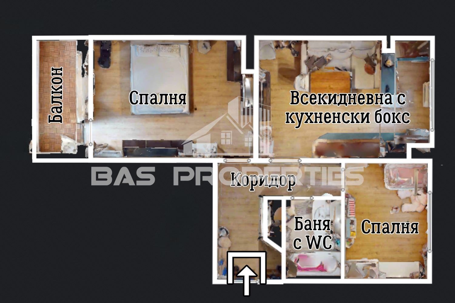 Продава 3-СТАЕН, гр. София, Надежда 3, снимка 2 - Апартаменти - 53992835