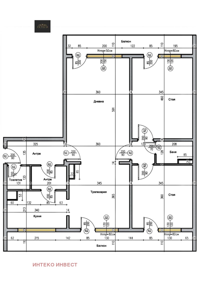 Продава 4-СТАЕН, гр. София, Гоце Делчев, снимка 10 - Апартаменти - 53279419
