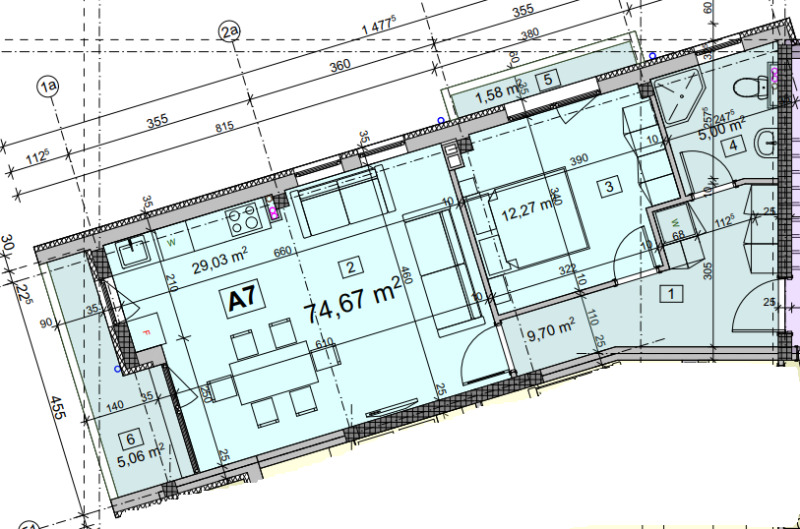 For Sale  1 bedroom Plovdiv , Komatevo , 84 sq.m | 60216052 - image [2]