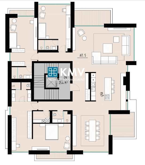 En venta  3 dormitorios Sofia , Dragalevtsi , 316 metros cuadrados | 31577921 - imagen [2]