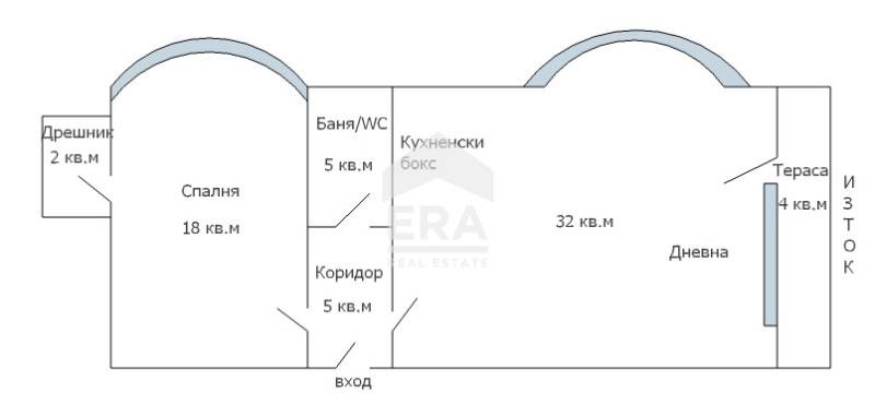 De vânzare  1 dormitor Varna , c.c. Sv.Sv. Constantin i Elena , 83 mp | 60281738 - imagine [11]