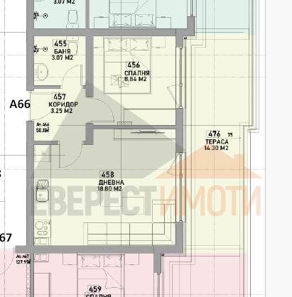 Продава 2-СТАЕН, гр. Пловдив, Южен, снимка 3 - Апартаменти - 52691301