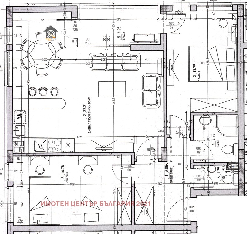 Продава 3-СТАЕН, гр. София, Малинова долина, снимка 2 - Апартаменти - 53629488