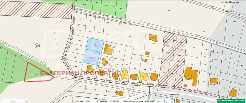 Продава ПАРЦЕЛ в област Пловдив, с. Белащица - 930 кв.м / 179 350 € » 350 778.11 лв., БЪЛГЕРИАН ПРОПЕРТИС