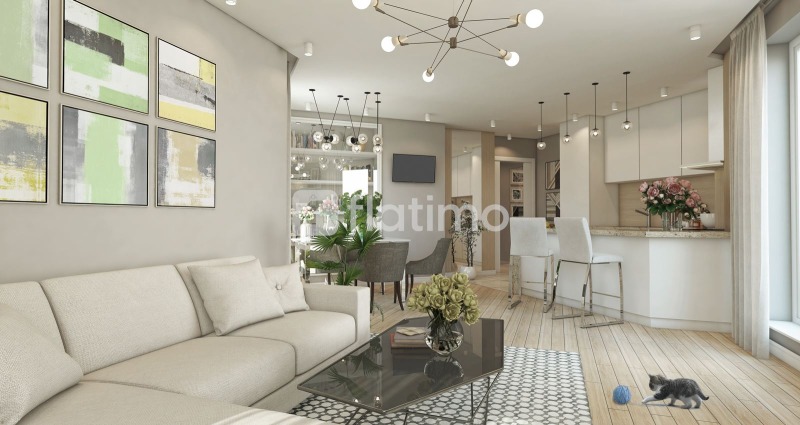 Продаја  2 спаваће собе Софија , Младост 4 , 121 м2 | 62079566 - слика [3]