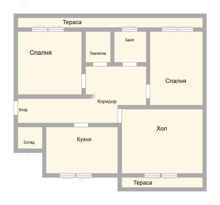 Продава 3-СТАЕН, гр. Търговище, Център, снимка 14 - Апартаменти - 53466727