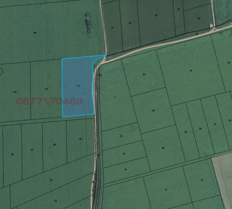 Продава ЗЕМЕДЕЛСКА ЗЕМЯ, с. Тънково, област Бургас, снимка 2 - Земеделска земя - 53140782