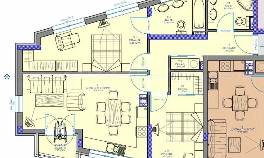 Продава 3-СТАЕН, гр. София, Хаджи Димитър, снимка 3 - Апартаменти - 54056658