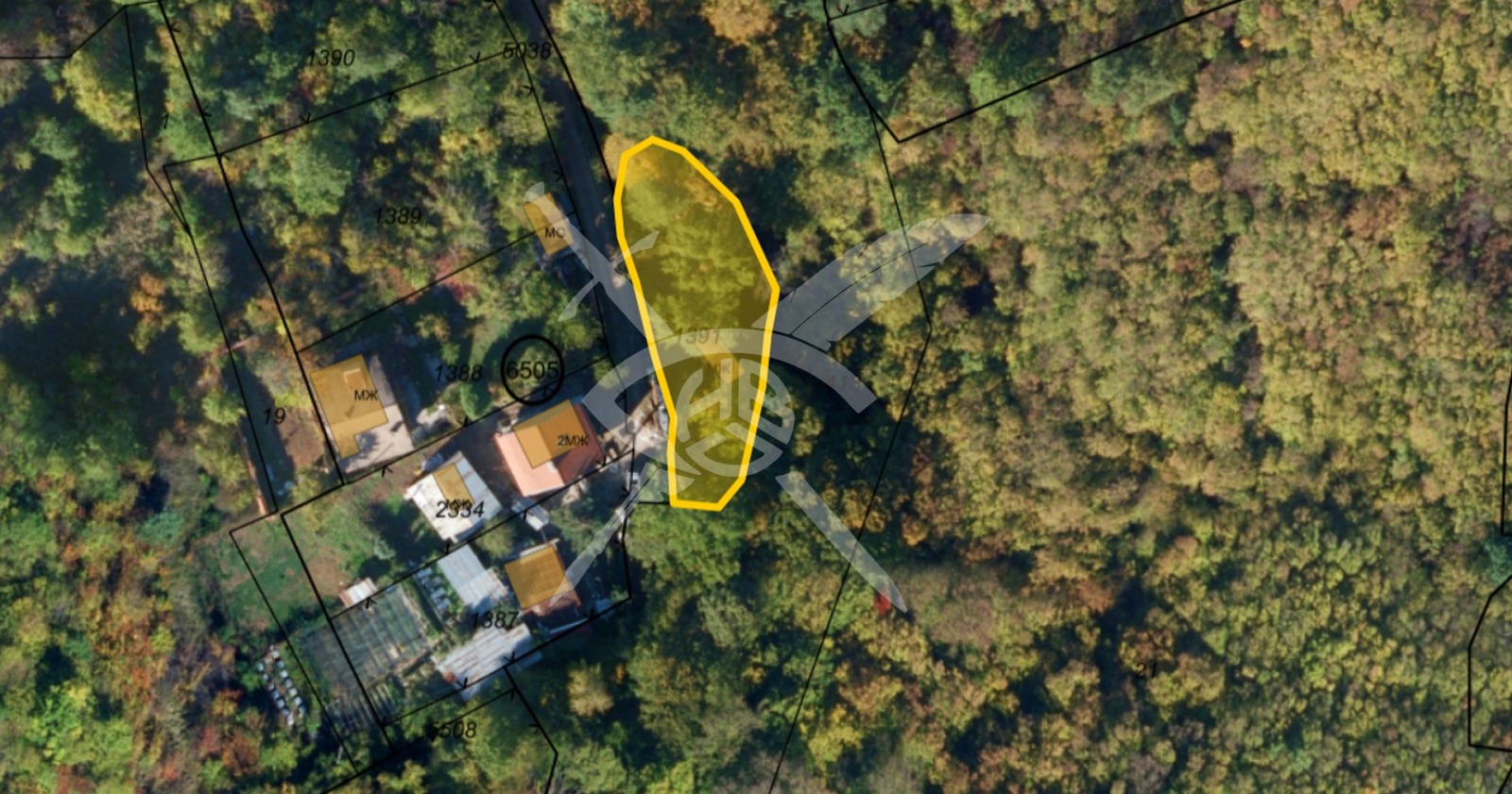 Продава ПАРЦЕЛ, гр. София, с. Герман, снимка 2 - Парцели - 50211566