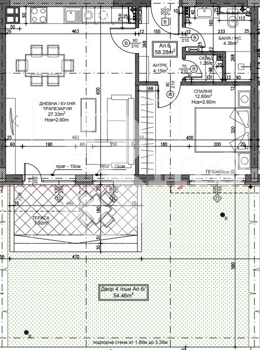 Продава 2-СТАЕН, гр. София, Дружба 2, снимка 3 - Апартаменти - 51094764