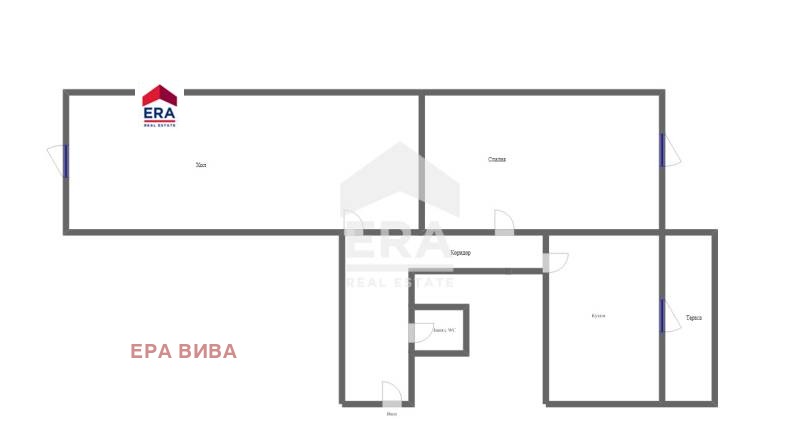 Продава 2-СТАЕН, гр. София, Гевгелийски, снимка 6 - Апартаменти - 53149884