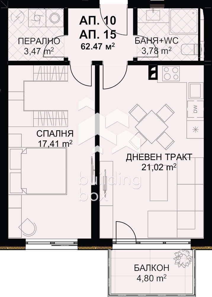 Продава 2-СТАЕН, гр. Варна, Бриз, снимка 3 - Апартаменти - 54869337