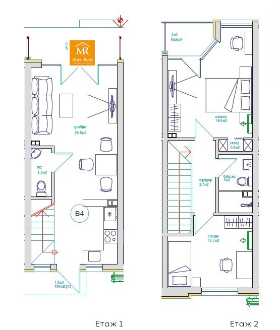 Til salg  Hus region Burgas , Sveti Vlas , 84 kvm | 36410706 - billede [8]