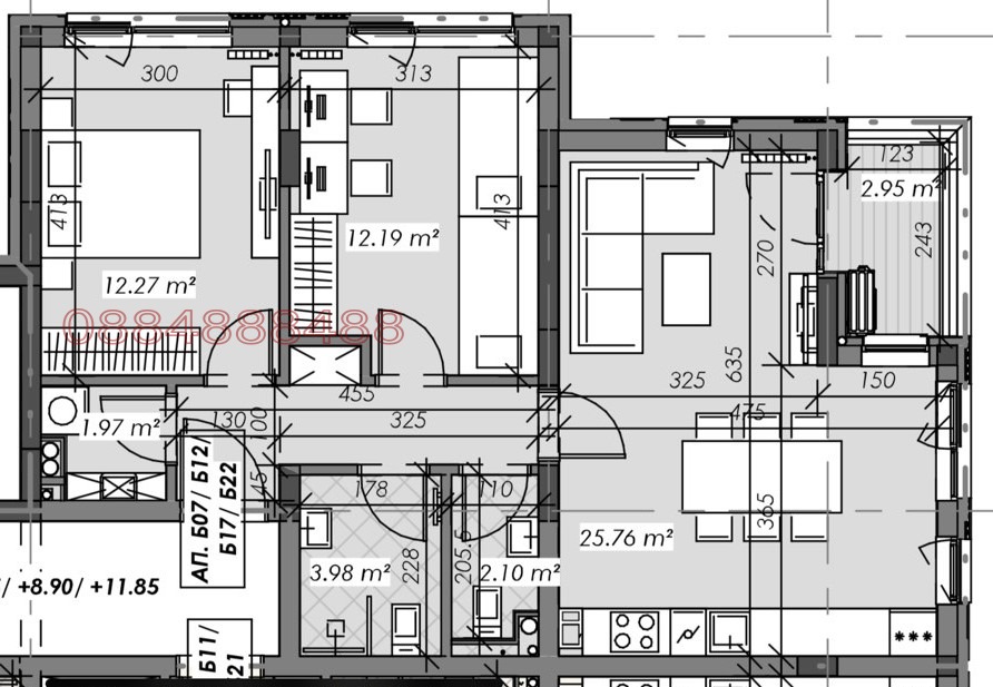 Продава 3-СТАЕН, гр. София, Овча купел, снимка 5 - Апартаменти - 53796186