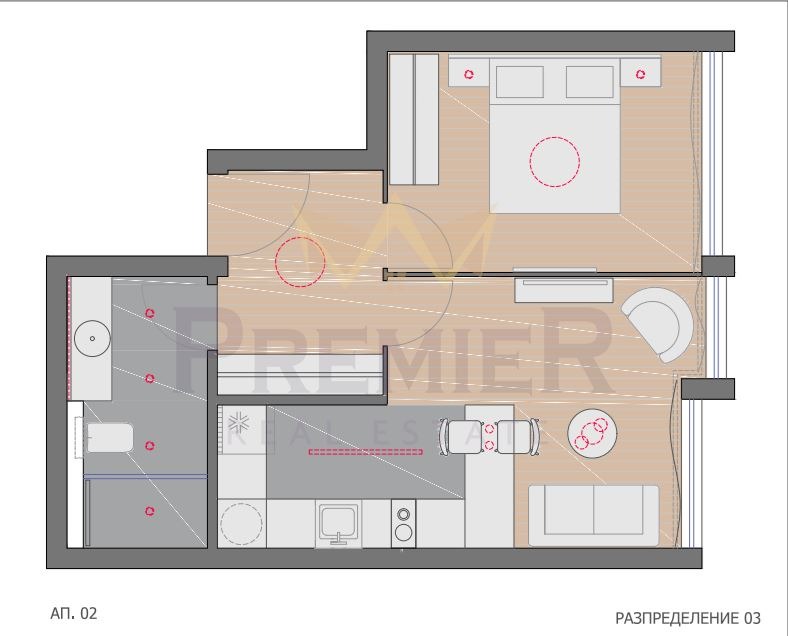 Продава  2-стаен град Варна , Зимно кино Тракия , 51 кв.м | 29089065 - изображение [13]