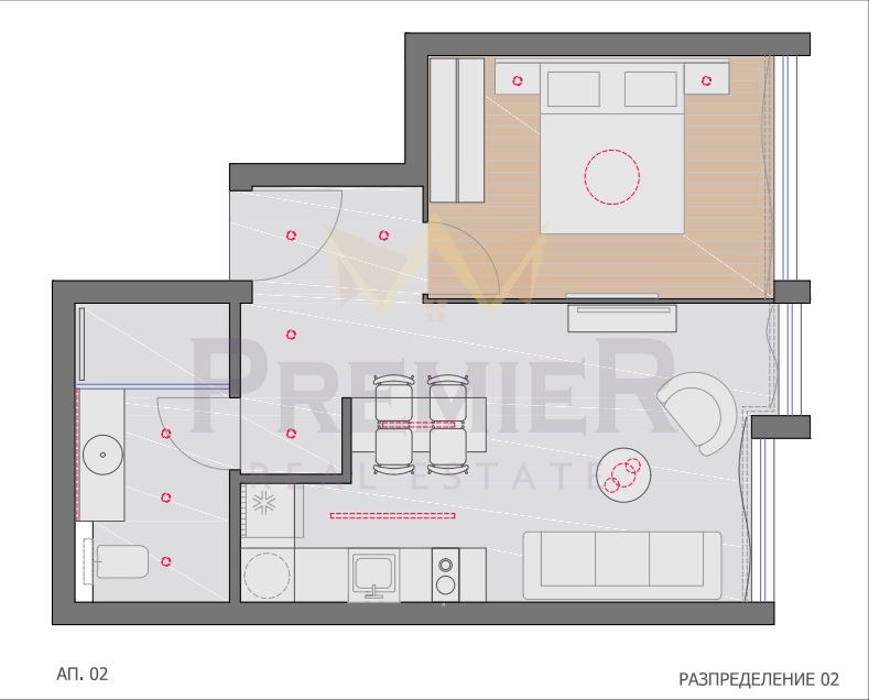 Продава  2-стаен град Варна , Зимно кино Тракия , 51 кв.м | 29089065 - изображение [12]