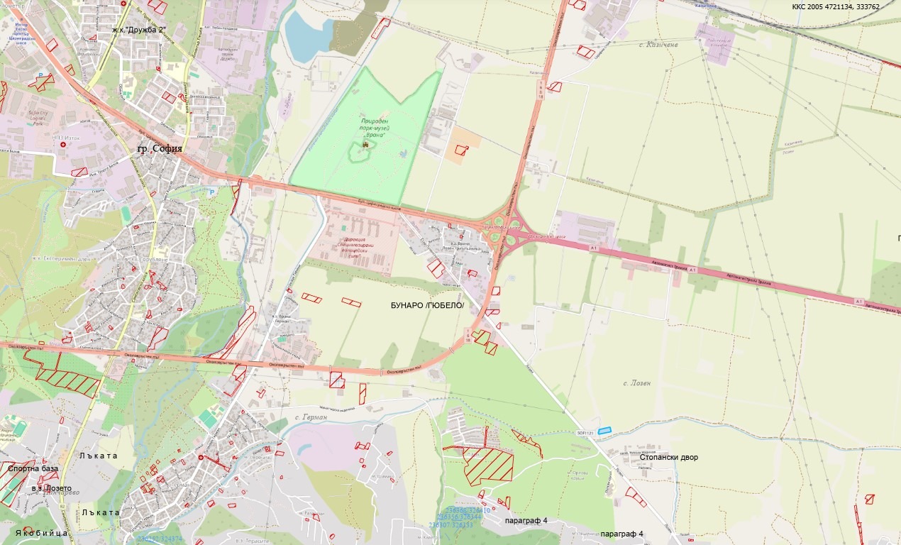 Продава ПАРЦЕЛ, гр. София, с. Лозен, снимка 2 - Парцели - 56093024