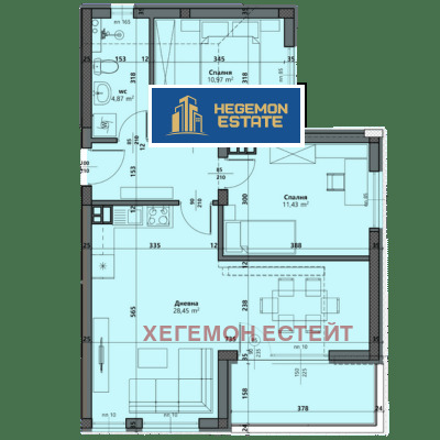 Продава  3-стаен, град Варна, Виница •  129 000 EUR • ID 44461932 — holmes.bg - [1] 