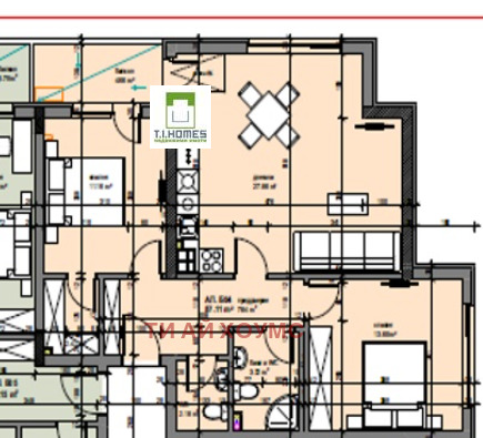Продава 3-СТАЕН, гр. София, Полигона, снимка 9 - Апартаменти - 52402649