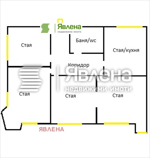 De vânzare  3 dormitoare Sofia , Țentâr , 101 mp | 56112465 - imagine [13]