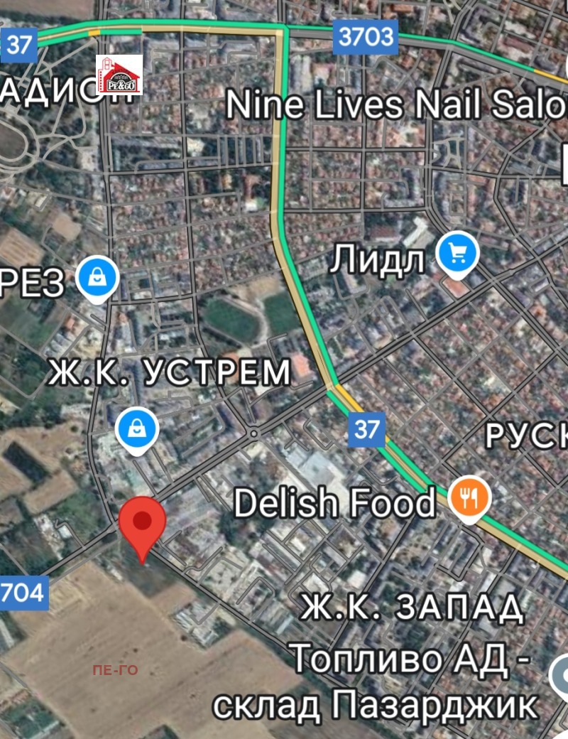 Продава ПАРЦЕЛ, гр. Пазарджик, Устрем