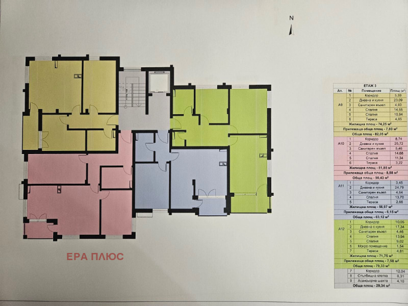 Продава 2-СТАЕН, гр. Перник, Изток, снимка 2 - Aпартаменти - 49522057