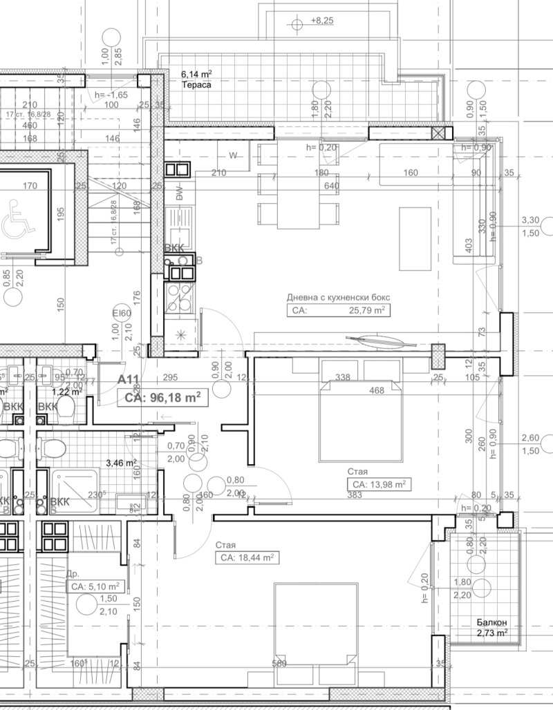 Продава 3-СТАЕН, гр. София, Манастирски ливади, снимка 3 - Aпартаменти - 49259642