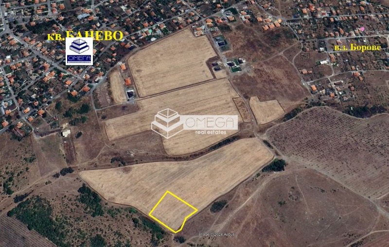 Продава ПАРЦЕЛ в град Бургас, Банево - 4700 кв.м / 55 000 € » 107 570.65 лв., ОМЕГА