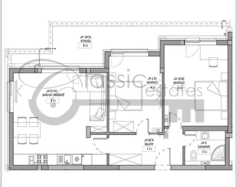 Продава 3-СТАЕН, гр. София, Славия, снимка 6 - Aпартаменти - 46584728