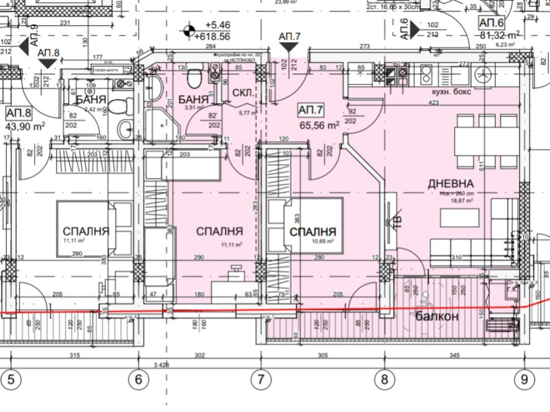 Продава 3-СТАЕН, гр. София, Витоша, снимка 2 - Апартаменти - 52680749