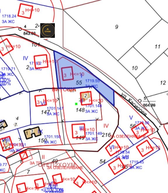 In vendita  Complotto Sofia , Marchaevo , 1190 mq | 46127618 - Immagine [3]
