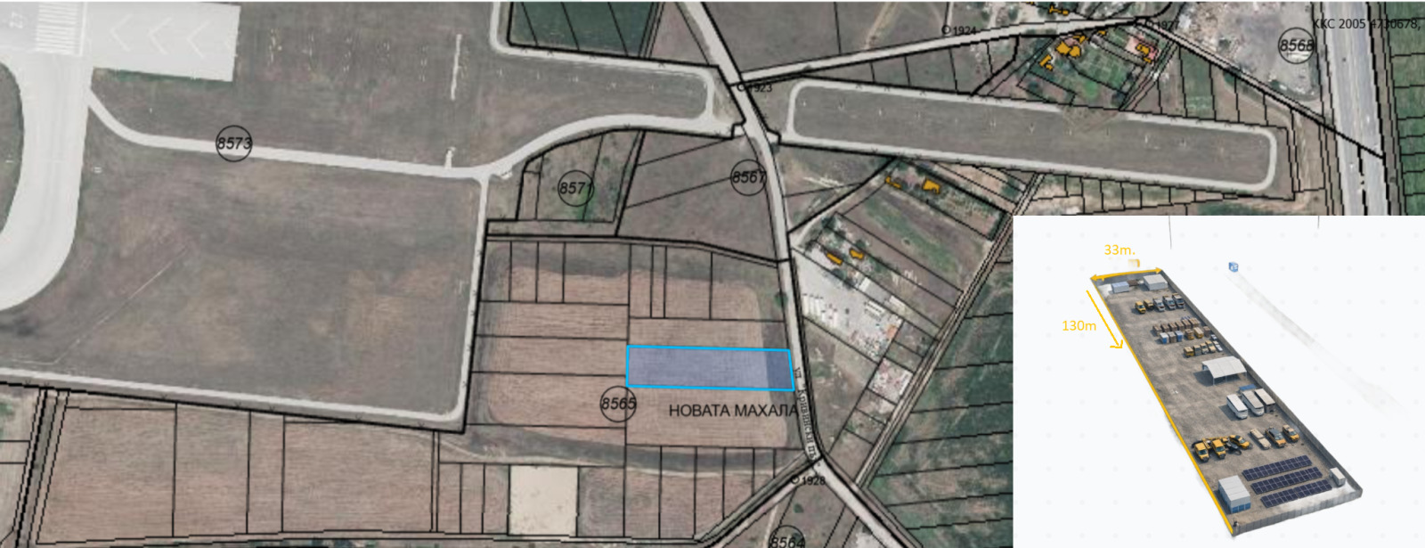 Продава ПАРЦЕЛ, гр. София, Враждебна, снимка 2 - Парцели - 51100857