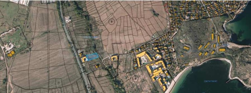 Продава ПАРЦЕЛ в област Бургас, гр. Черноморец - 2594 кв.м / 181 580 € » 355 139.61 лв., СУПРИММО - БУРГАС